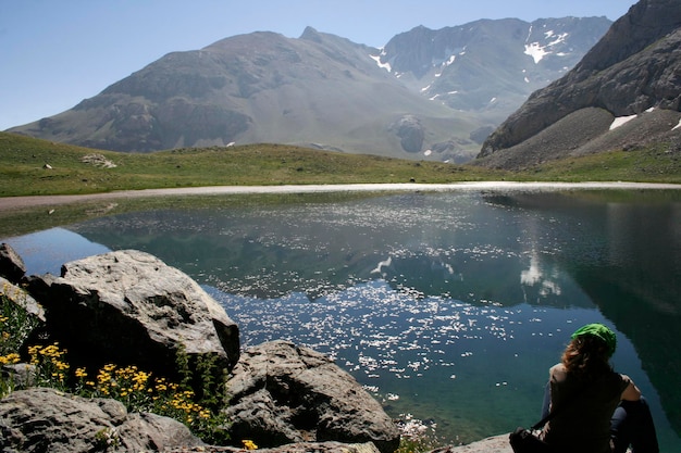 Turquía Nigde Aladaglar Dipsiz Lake