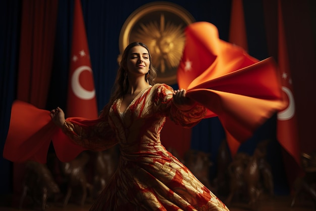 Turquía y programa cultural por el Día de la República