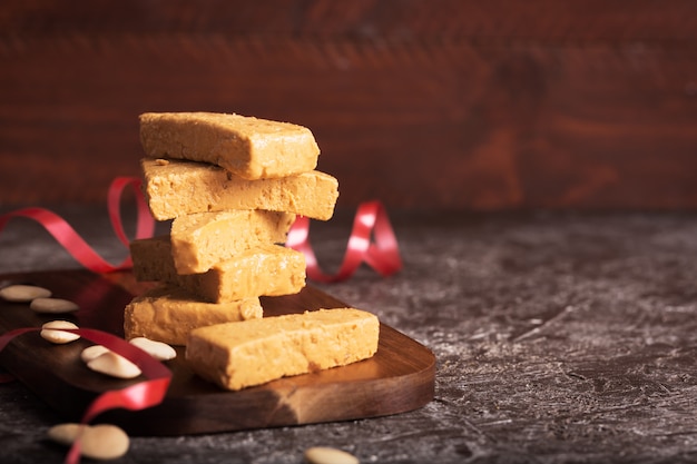 Turron é uma comida típica de Natal na Espanha