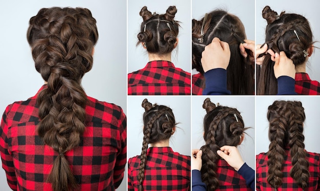 Tutoriales de trenzas para peinados