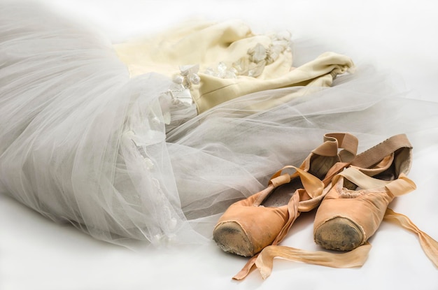 Tutu mit Ballettschuhen