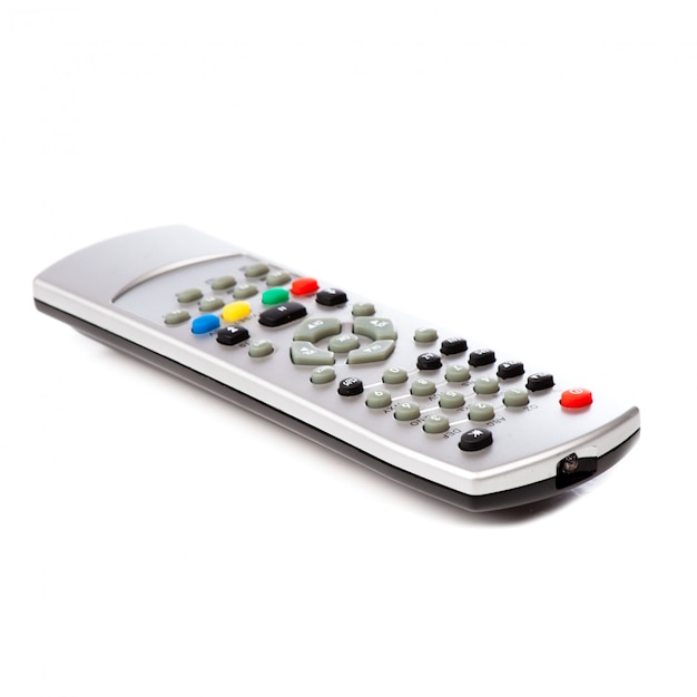 TV con control remoto aislado