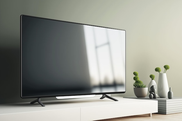 Tv na sala nos móveis Led Tv Television às vezes também chamado de televisão é um sistema eletrônico para reproduzir instantaneamente imagens e áudio Televisão moderna com muitas tecnologias