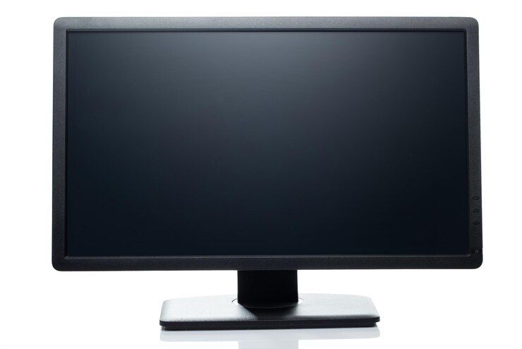 Foto tv de tecnología con pantalla ancha