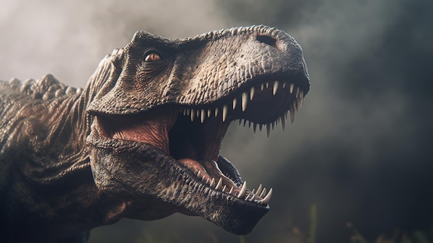 Tyrannosaurus aus der Kreidezeit 3D-Illustration