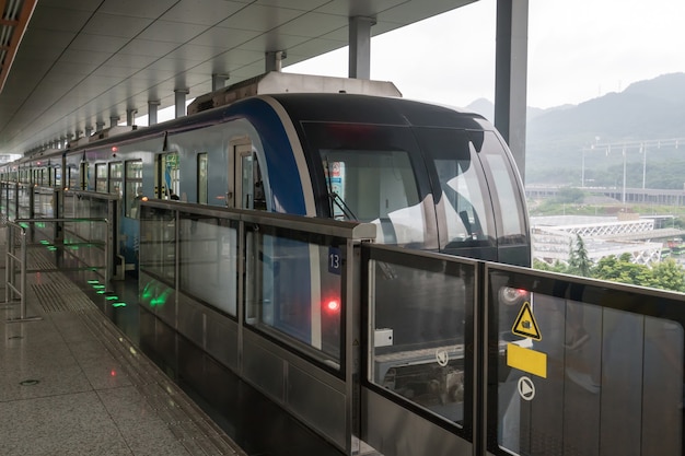 U-Bahnstation in Chongqing, China