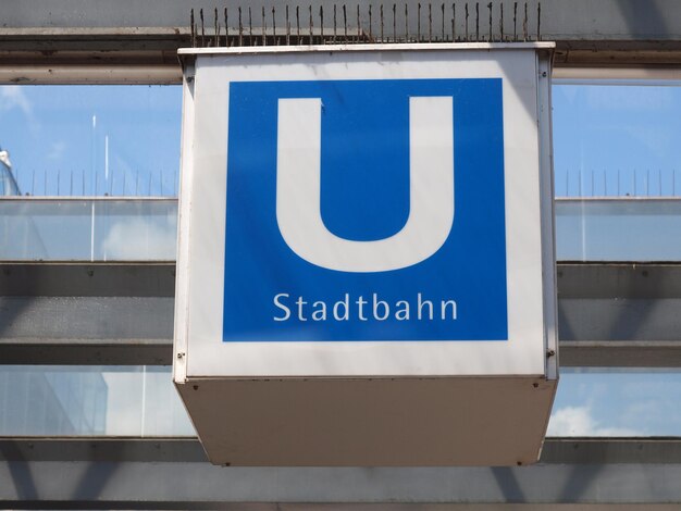 Ubahn-Schild