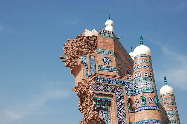 Uch Sharif Ruinen jahrhundertealter Mausoleen in der Nähe von Bahawalpur, Pakistan