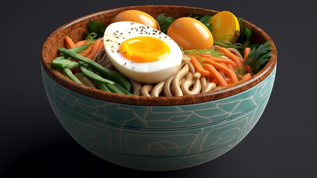 Udon fideos HD 8K papel tapiz Imagen fotográfica de stock