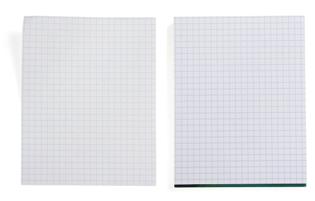 Überprüftes Briefpapier isoliert