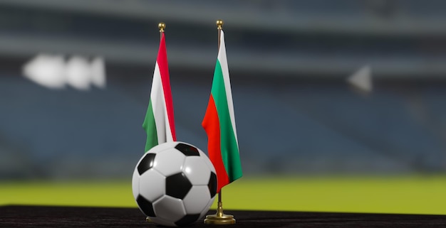 UEFA 2024 Fußball Ungarn gegen Bulgarien EM-Qualifikation Ungarn und Bulgarien