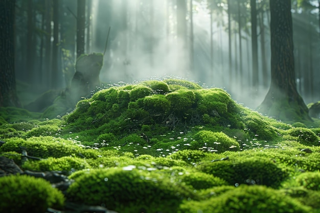 üppig grüne Waldnatur professionelle Fotografie