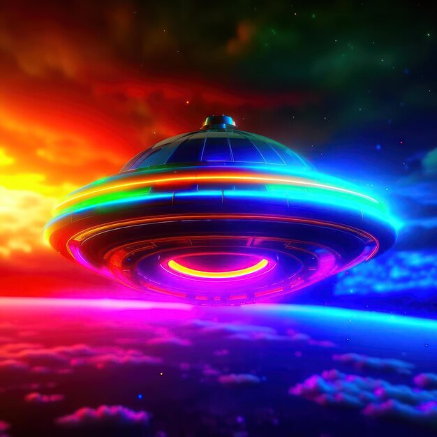 Foto ufo am himmel