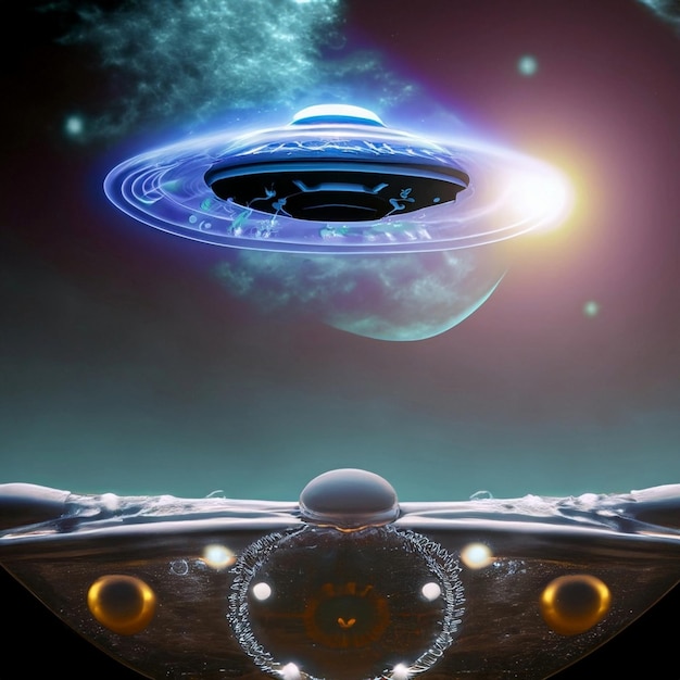 UFO-Kunstwerk