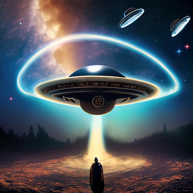 UFO-Kunstwerk