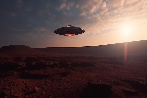 Ufo marte planeta Gerar Ai