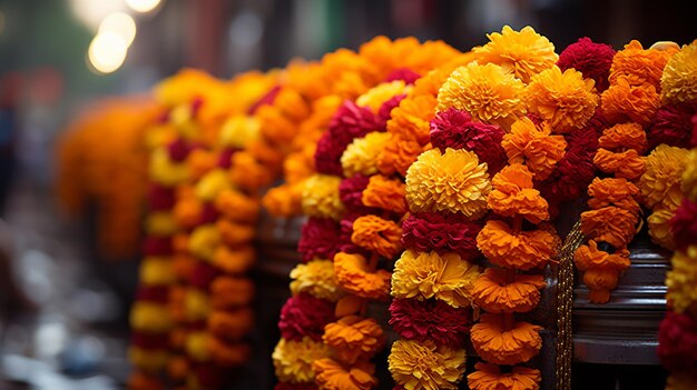 ugadi guirlanda HD 8K papel de parede Banco de Imagem Fotográfica