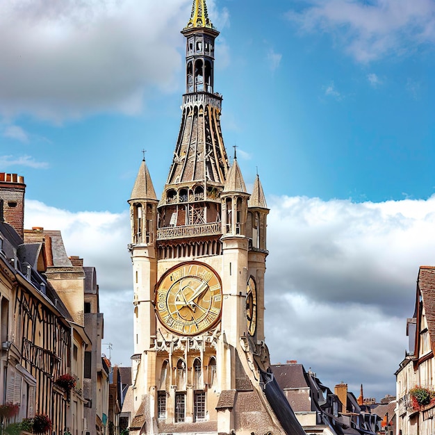 Uhrturm von Auxerre