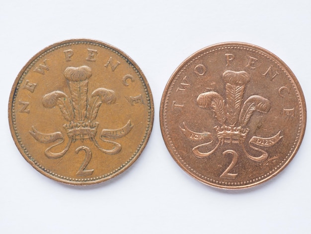 UK 2-Pence-Münze