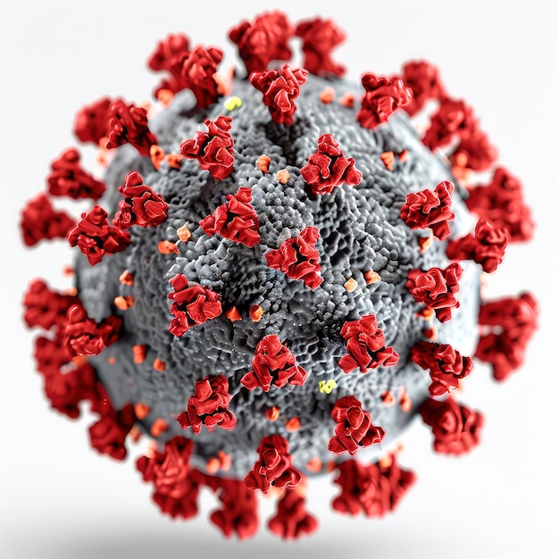 UK Coronavirus Lockdown Stop 3D Ilustração Ilustração 3D