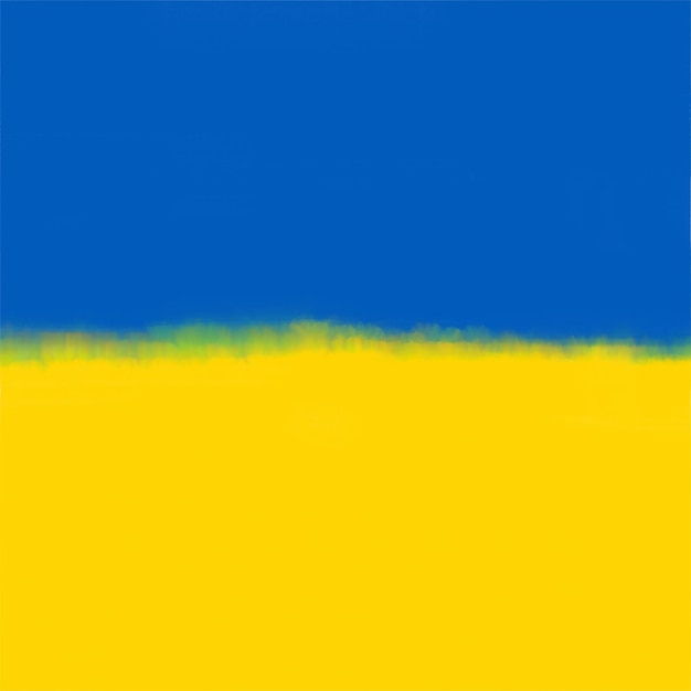 Foto ukraine-flaggenfarbe im aquarell