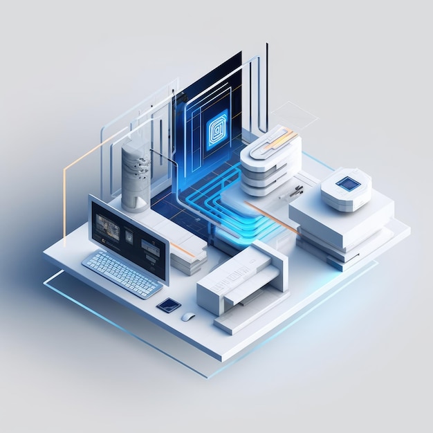 Ul-Schnittstelle mit 3D-Elementen