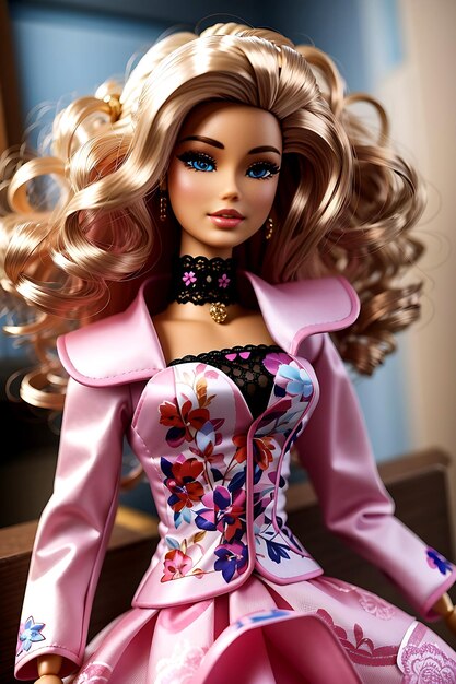 última barbie ai generada