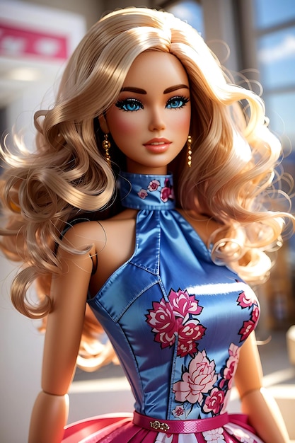 última barbie ai generada