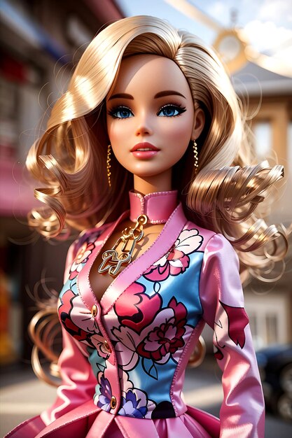 última barbie ai generada