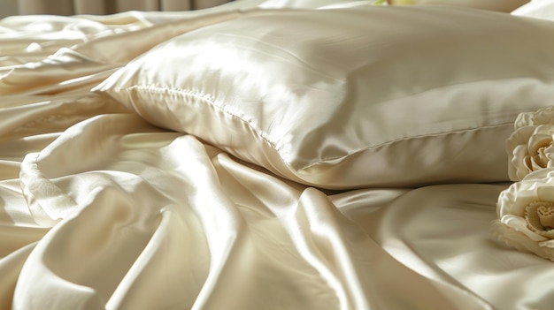 El último en comodidad y estilo este conjunto de ropa de cama de seda te envuelve en suavidad y esplendor haciendo que cada noche se sienta como un escape de lujo
