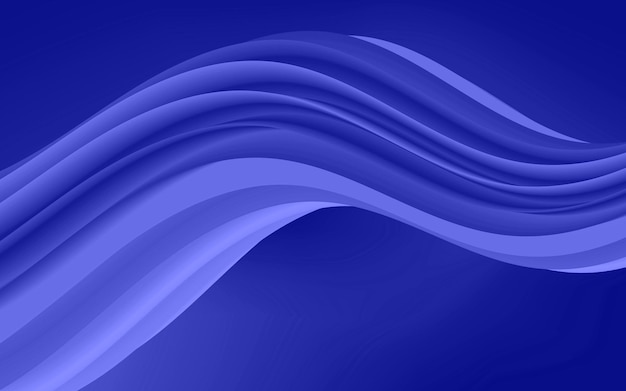 Ultramarine Blue Abstract Diseño de fondo creativo