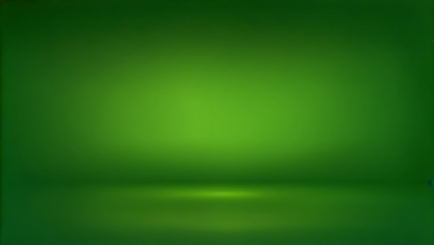 um Abstract Blur Green Gradient Studio Background para modelos de sites quadros e relatórios de negócios