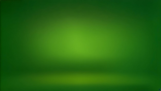 um Abstract Blur Green Gradient Studio Background para modelos de sites quadros e relatórios de negócios