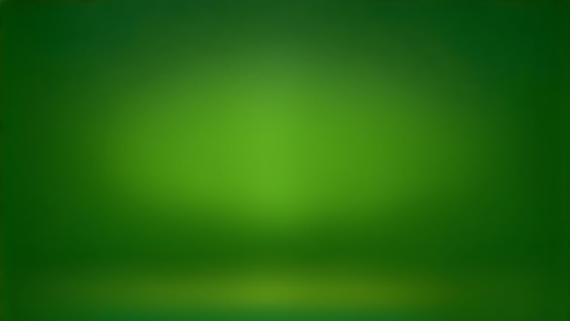 um Abstract Blur Green Gradient Studio Background para modelos de sites quadros e relatórios de negócios