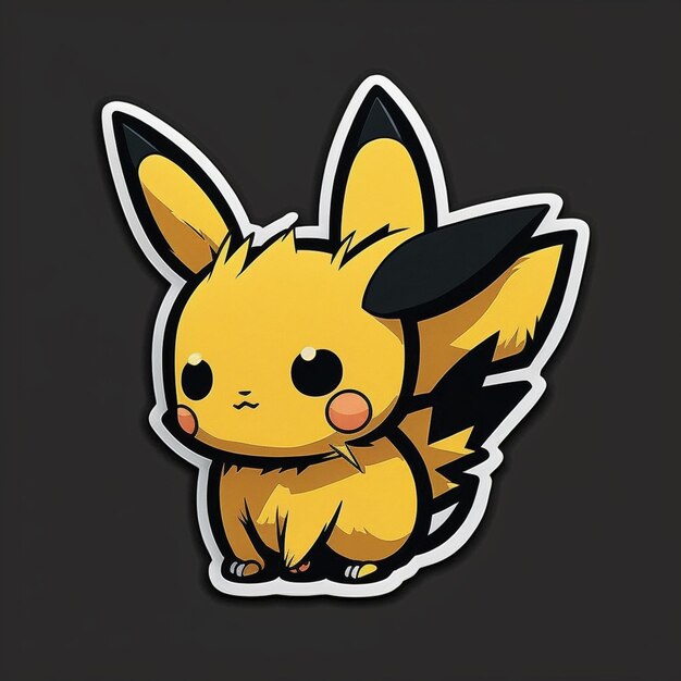 Picachu perfil  Pikachu, Cute pokemon wallpaper, Pikachu drawing