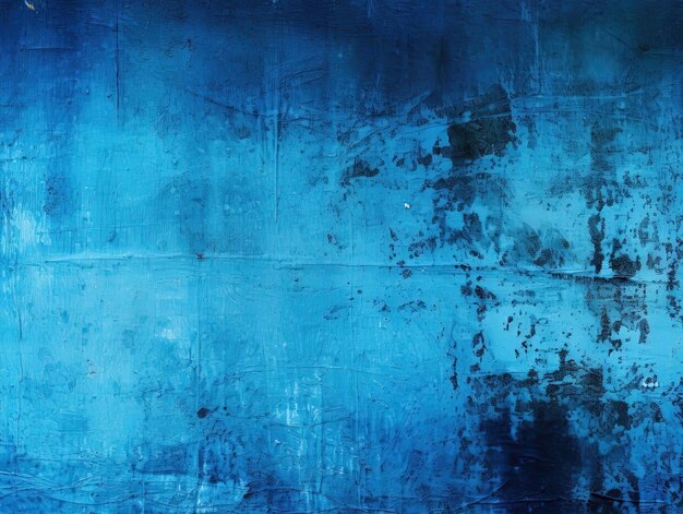 Foto um antigo fundo azul grungy em estilo abstrato no de forte contraste entre a luz e a escuridão