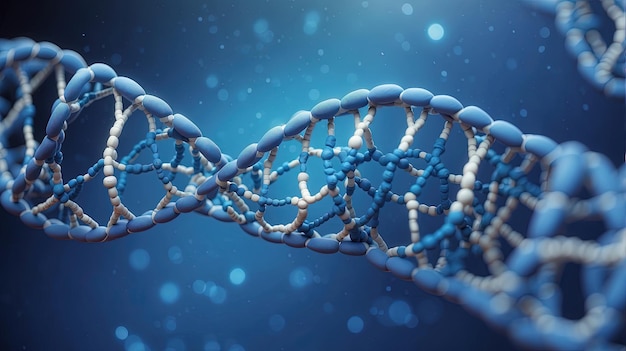 um artigo de pesquisa científica que é rotulado com o DNA do DNA