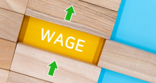 Um aumento salarial crescimento na carreira