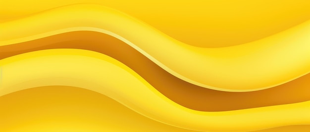 Foto um banner de fundo orgânico abstrato com linhas ondulantes de cor amarela oferecendo uma vibrante