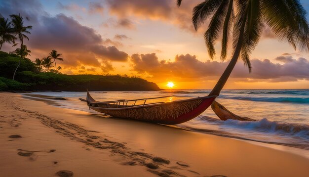 Foto um barco na praia com a palavra 