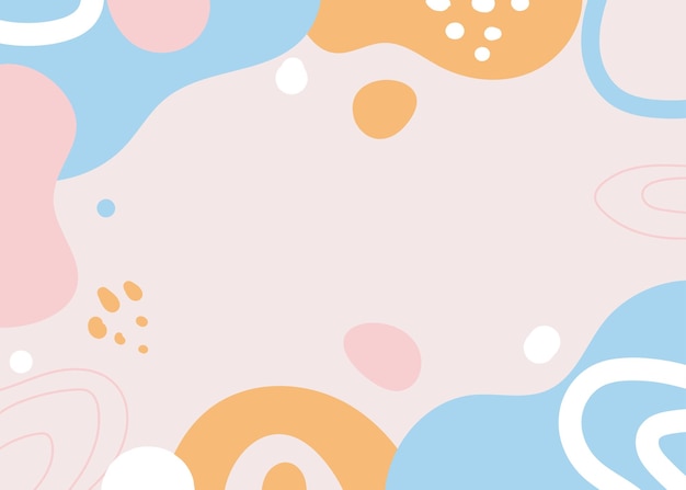 Um belo fundo estético pastel.