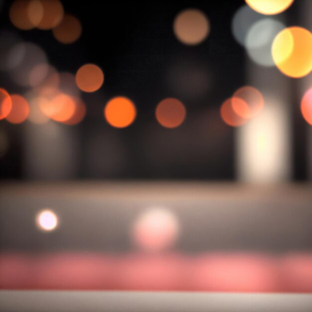 Foto um bonito bokeh para um cartaz ia generativa