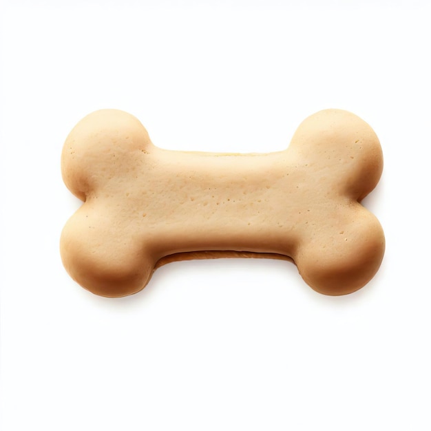 Um brinquedo para cães com um osso.