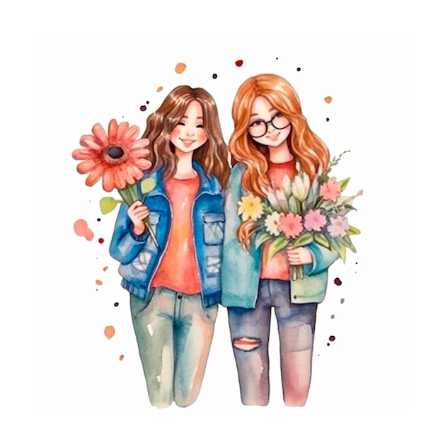 desenhos de melhores amigas tumblr BFF kawaii  Bff immagini, Immagini  disney, Disegni di ragazze