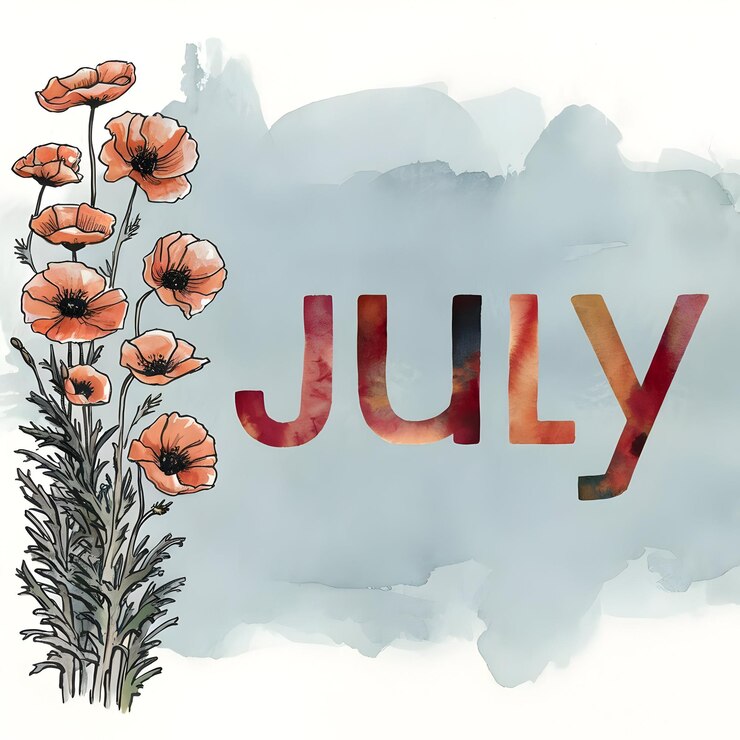 Foto um cartaz com a palavra "august"