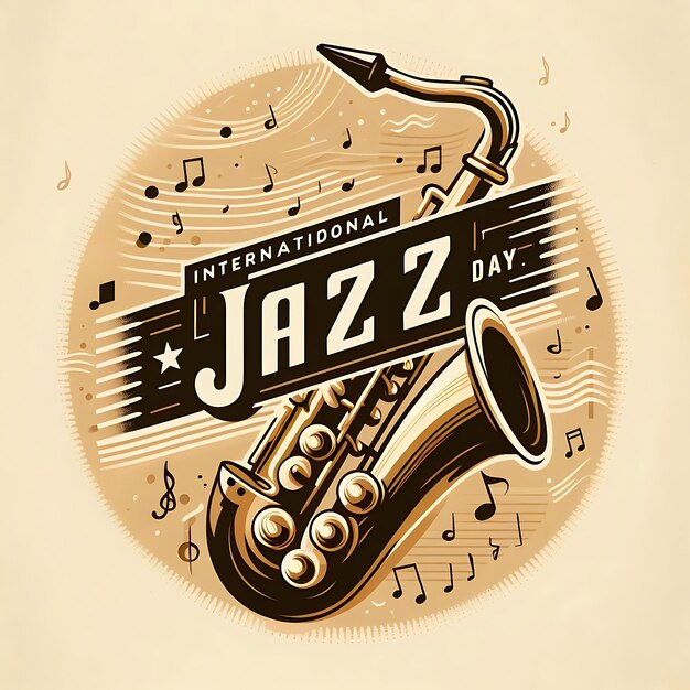 um cartaz de jazz no meio de uma imagem que diz " jazz "