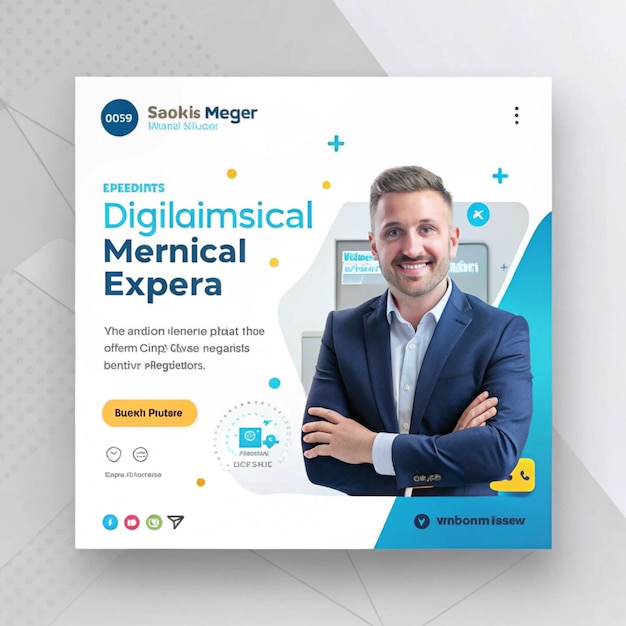 um cartaz para a empresa chamado a conferência atual atual atual