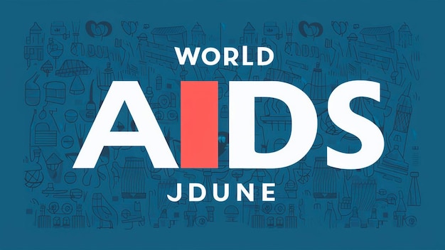 um cartaz para o Dia Mundial da Aids