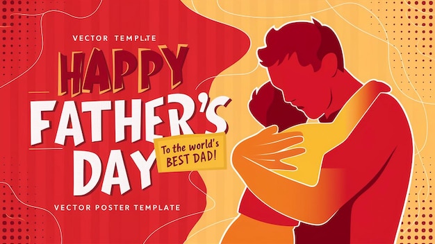 um cartaz para o feliz dia das mães com uma mãe segurando seu filho