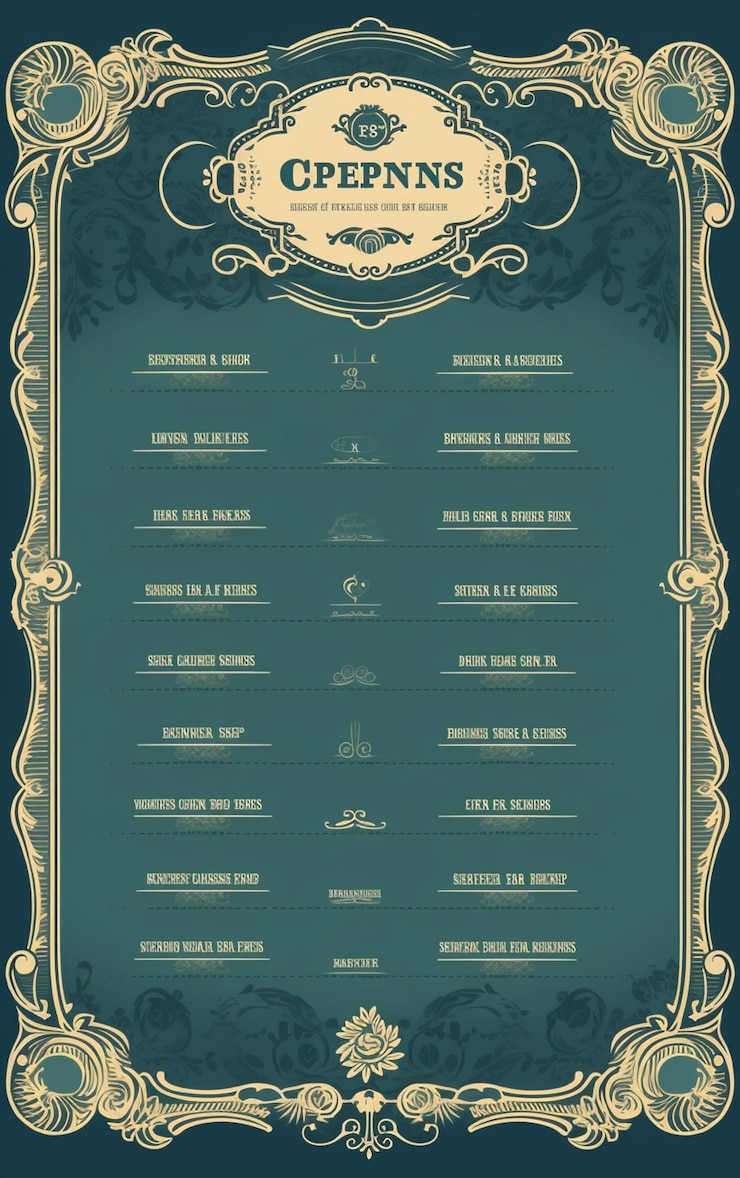 Foto um cartaz para o festival de véspera de ano novo.